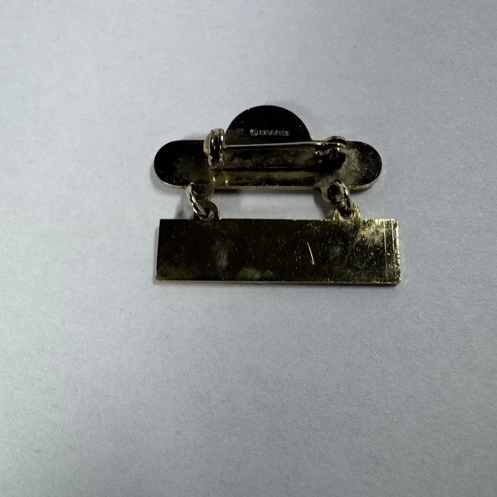 Vintage Worlds Greatest Clown Lapel Pin Enamel Circus